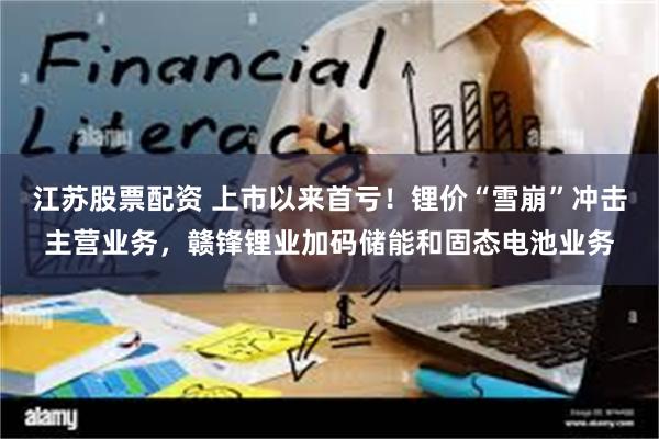 江苏股票配资 上市以来首亏！锂价“雪崩”冲击主营业务，赣锋锂业加码储能和固态电池业务