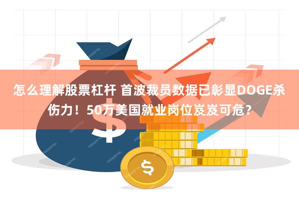 怎么理解股票杠杆 首波裁员数据已彰显DOGE杀伤力！50万美国就业岗位岌岌可危？